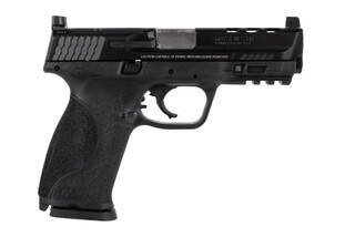 Smith and Wesson M&P9 Core Performance Center 9mm pistol features a ported barrel